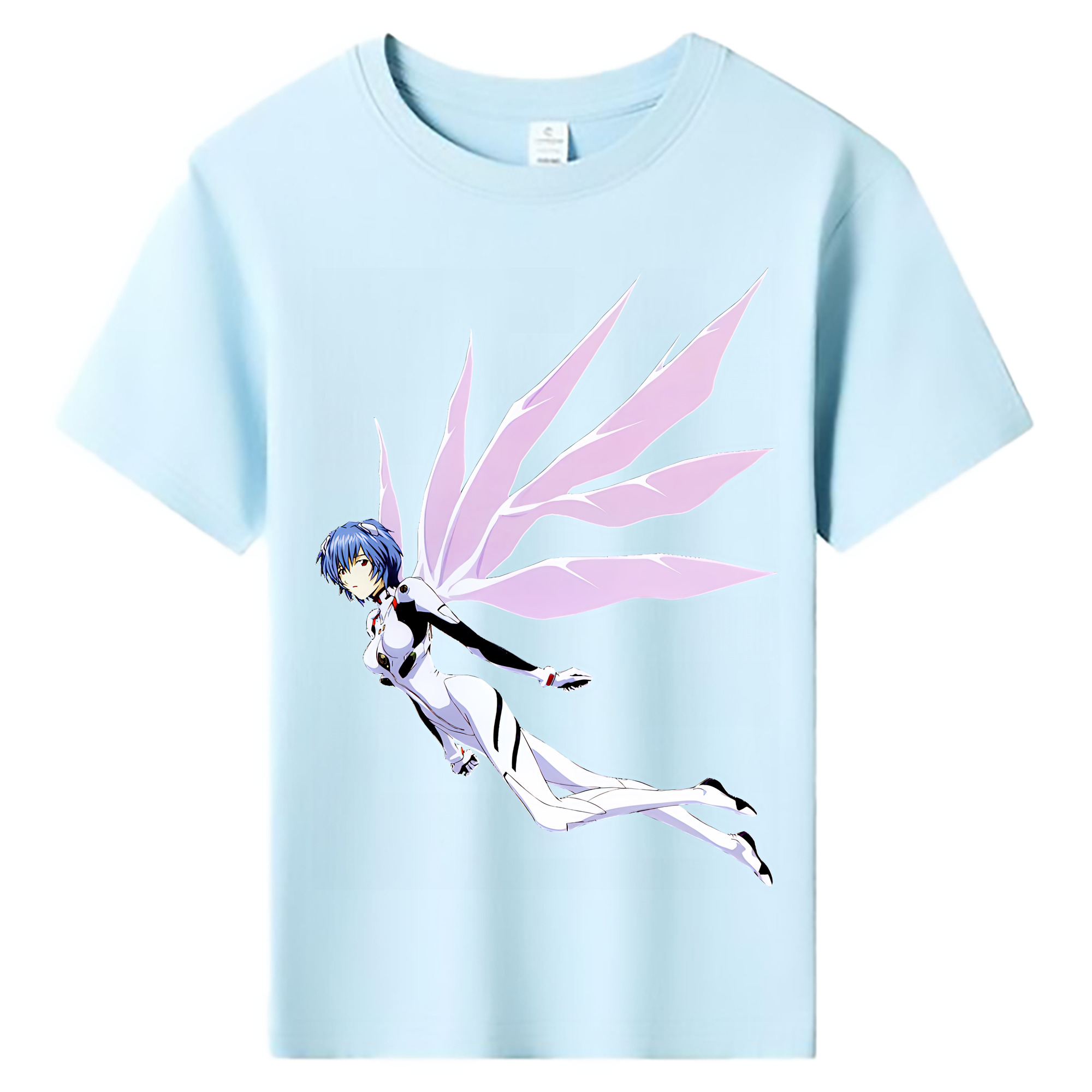 （画像用） EVA 新世紀エヴァンゲリオン 綿100％キッズTシャツ（フロントプリント）